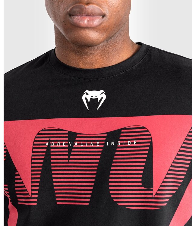 Venum Adrenaline T-Shirt Cotton Black Red