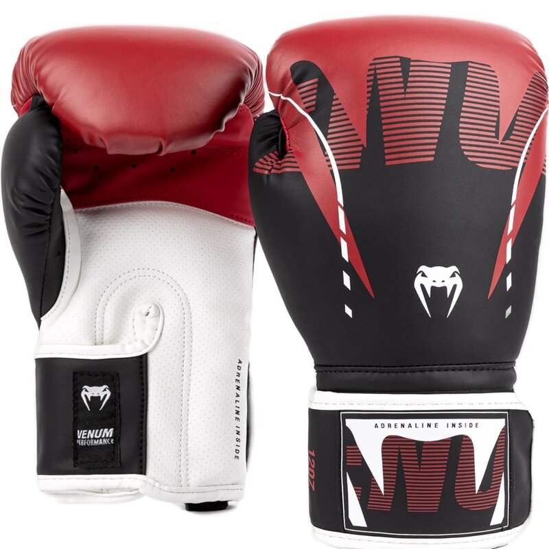 Venum Venum Adrenaline Muay Thai Bokshandschoenen Rood Zwart