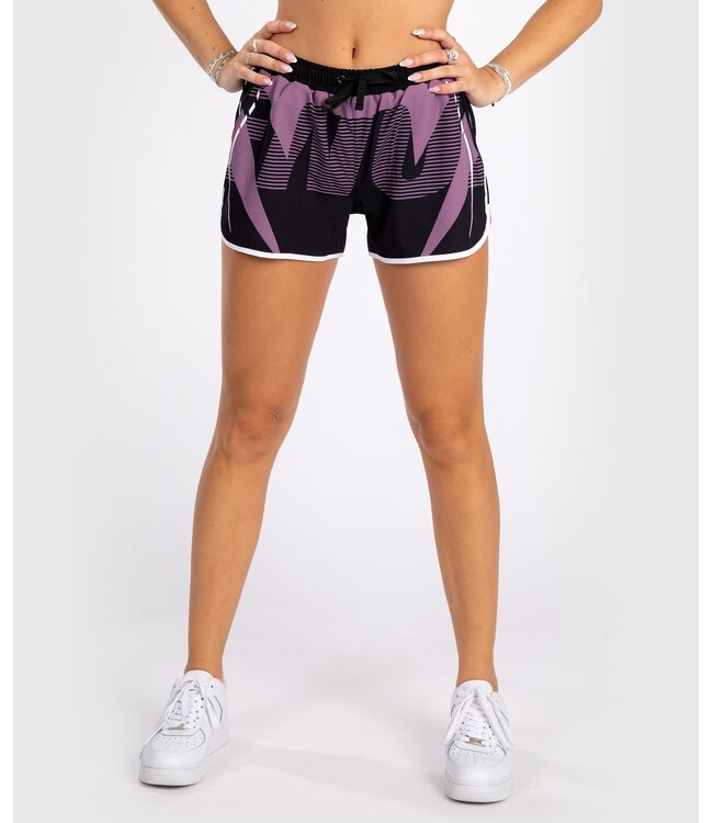 Venum Adrenaline Performance Sport Shorts Damen Schwarz Lila