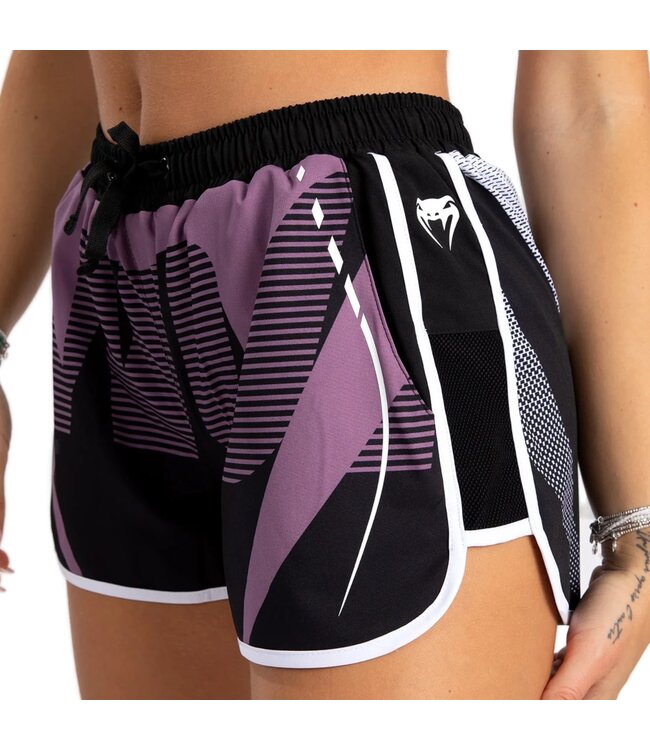 Venum Adrenaline Performance Sport Shorts Damen Schwarz Lila