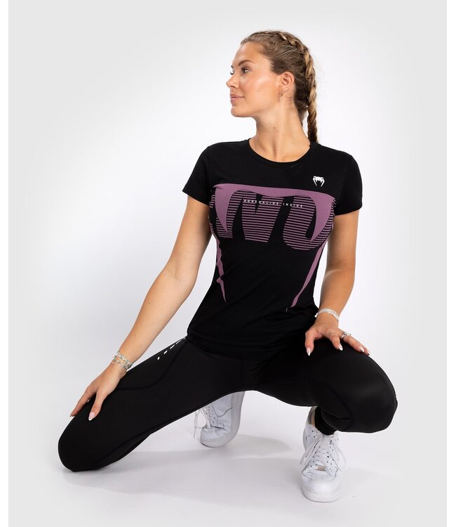 Venum Adrenaline Women’s T-Shirt Cotton Black PurpleVenum Adrenaline Women’s T-Shirt Cotton Black Purple