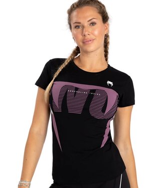 Venum Venum Adrenaline Damen T-Shirt Baumwolle Schwarz Lila