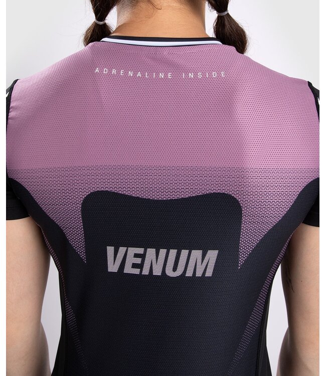 Venum Adrenaline Dry-Tech T-Shirt Dames Zwart Paars