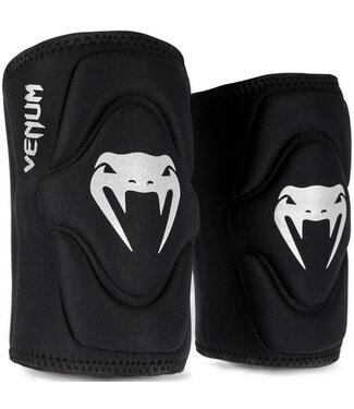 Venum Fightwear – Official Collection - Fightwear Shop Venum Knee Protection Kontact Gel Kneepads Zwart Zilver