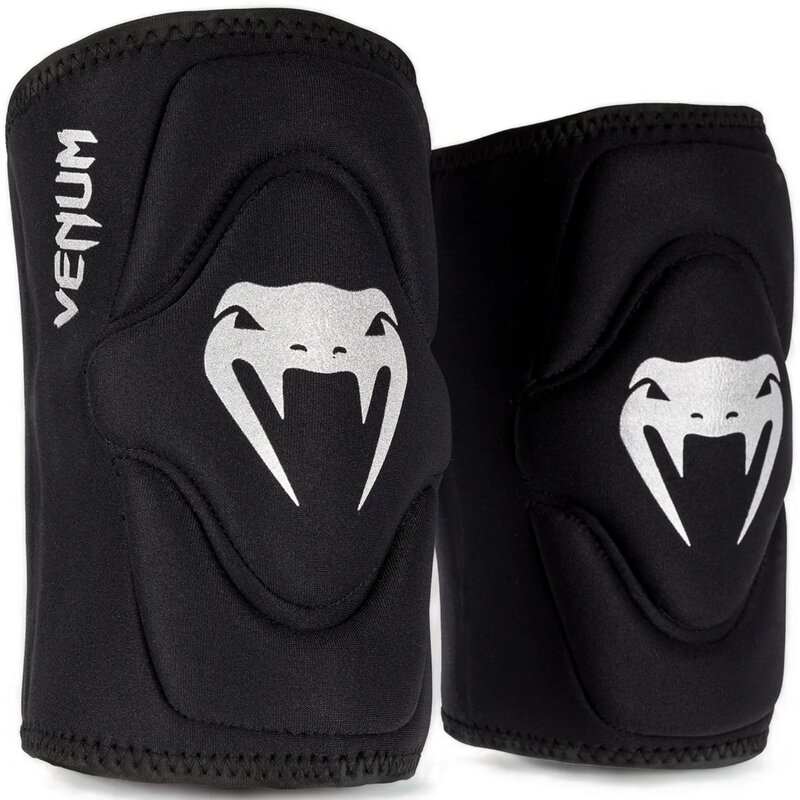 Venum Venum Knee Protection Kontact Gel Kneepads Black Silver