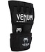 Venum Kontact Gel Inner Gloves Wraps Black Silver
