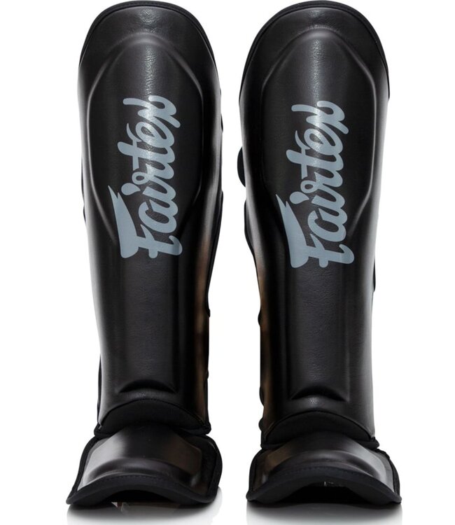 Fairtex Booster FXB Kickboxing Shinguards Black