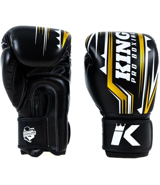 King Pro Boxing King Pro Boxing Boxing Gloves KPB/BG Spartan 2 Leather White - Copy