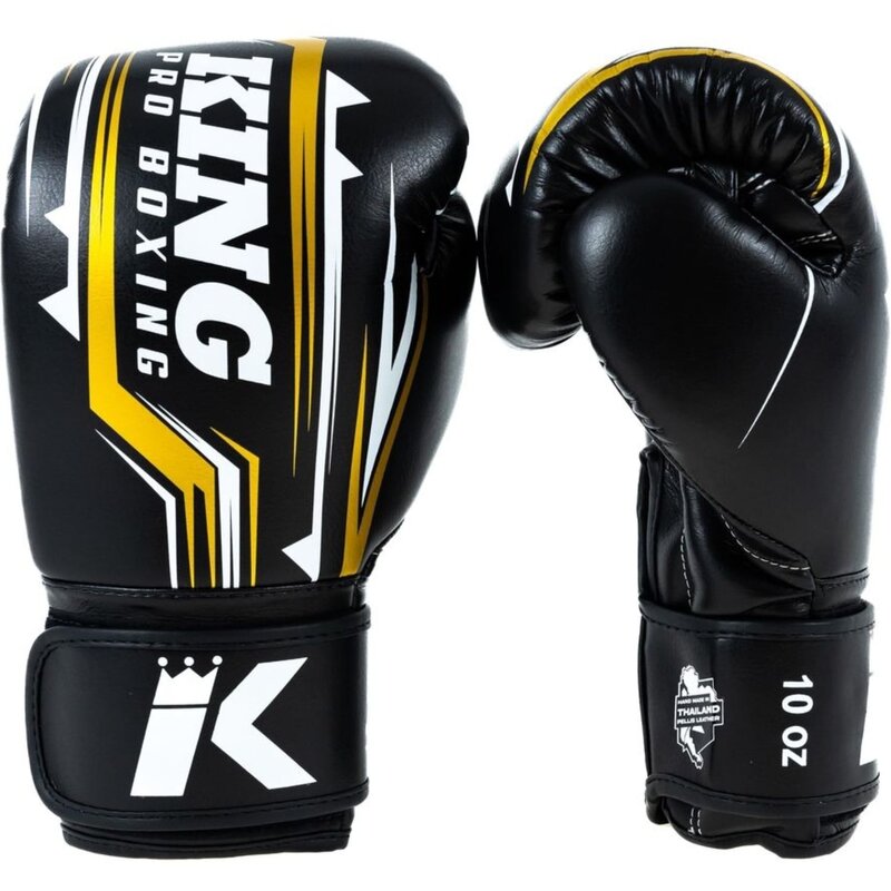 King Pro Boxing King Pro Boxing Boxing Gloves KPB/BG Spartan 2 Leather White - Copy