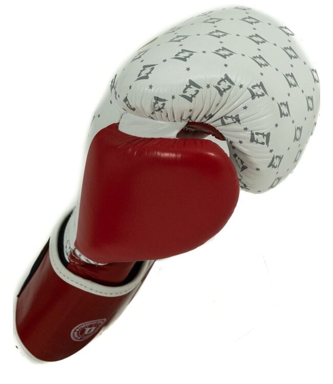 Fairtex x Booster Boxing Gloves FXB BG Star White Red