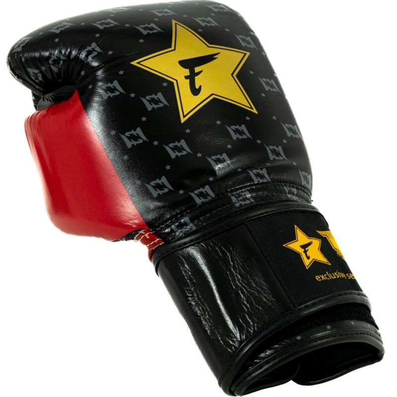 Fairtex Fairtex x Booster Bokshandschoenen FXB BG STAR Zwart Rood