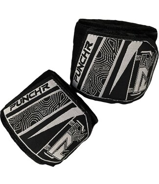 PunchR™  PunchR™ Boxing Hand Wraps 400 cm Black