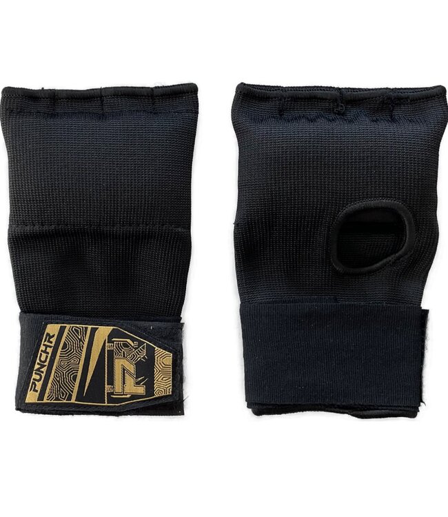 PunchR™ Inner Gloves Hand Wraps Black Gold