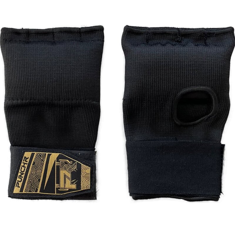 PunchR™  PunchR™ Inner Gloves Hand Wraps Black Gold