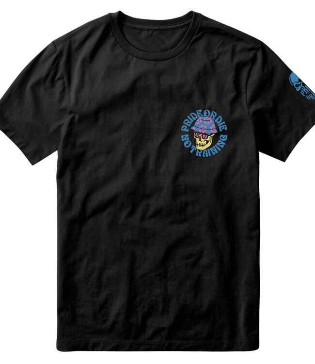 Pride or Die PRiDEorDiE NO TRAINING V.2 T-Shirt Baumwolle Schwarz