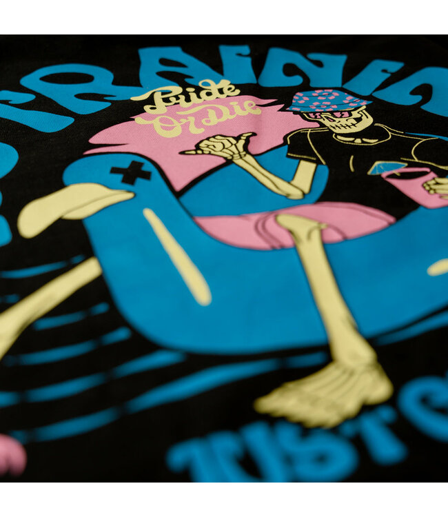 PRiDEorDiE NO TRAINING V.2 T-Shirt Cotton Black