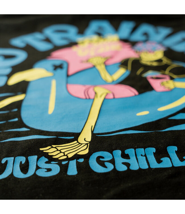 PRiDEorDiE NO TRAINING V.2 T-Shirt Baumwolle Schwarz