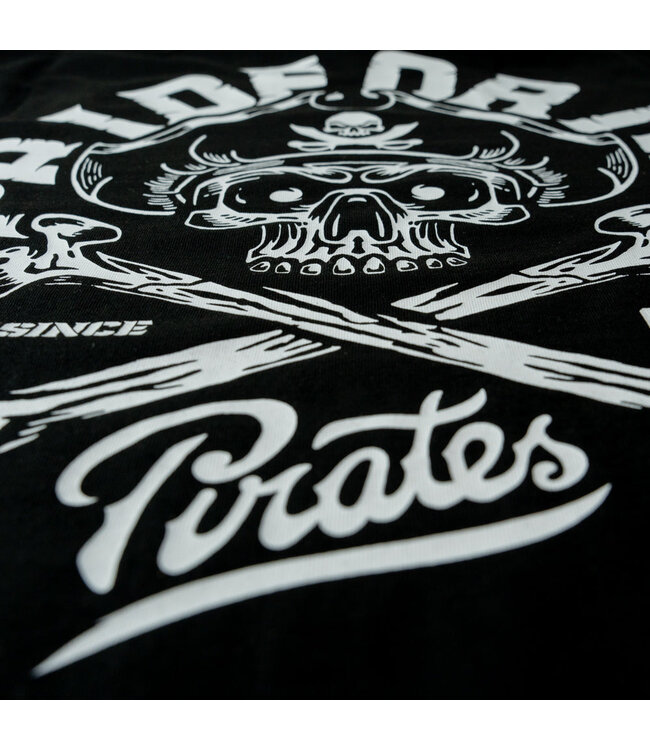 PRiDE or DiE T-Shirt PIRATE V.2 T-Shirt Cotton Black
