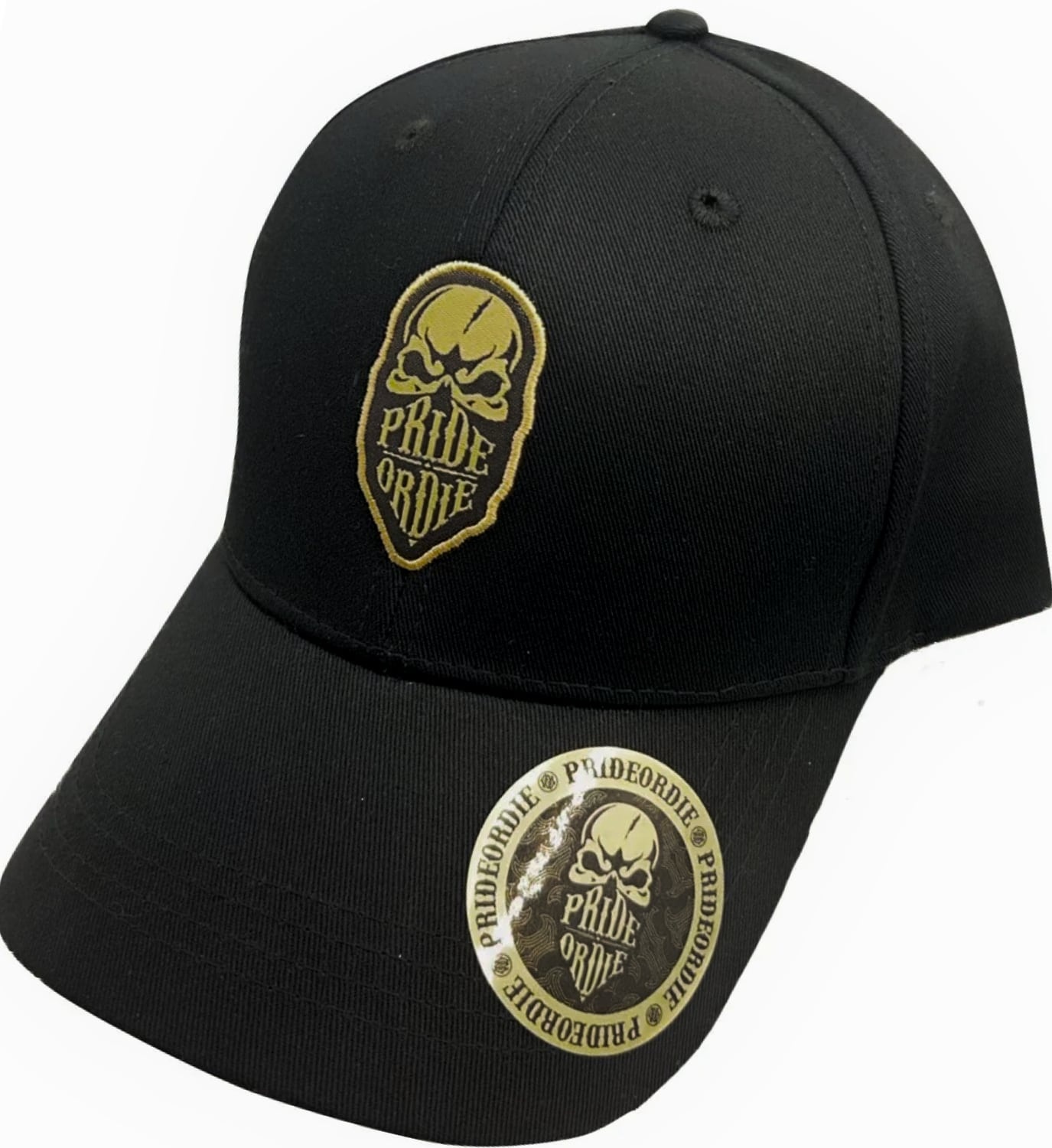PRiDE or DiE RECKLESS Cap Black Gold - Fightwear Shop - Europe