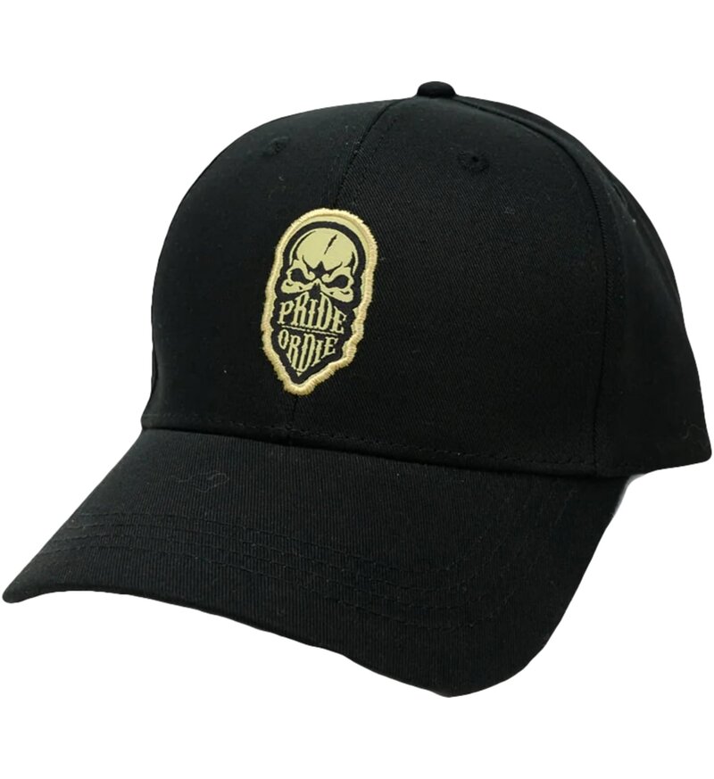 Pride or Die PRiDE or DiE RECKLESS Cap Black Gold