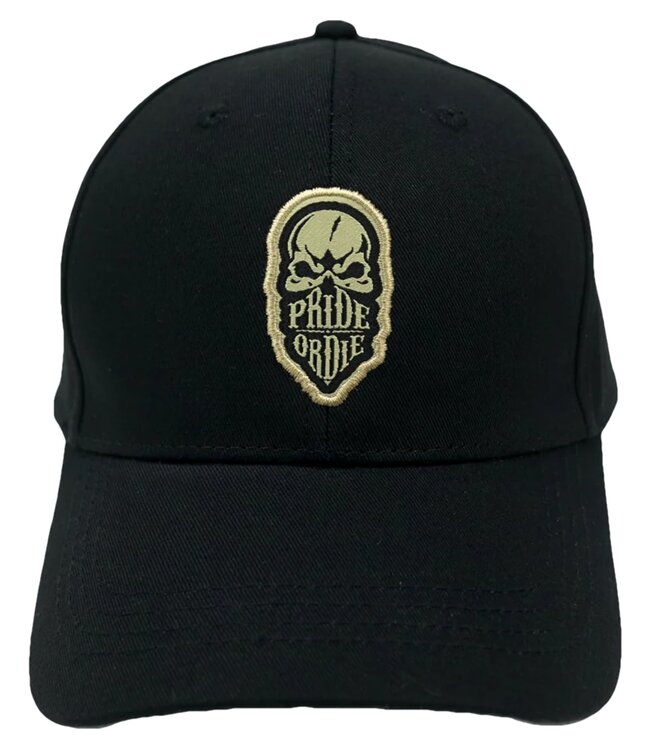 PRiDE or DiE RECKLESS Cap Black Gold