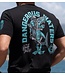 PRiDE or DiE DANGEROUS WATERS T-Shirt Baumwolle Schwarz