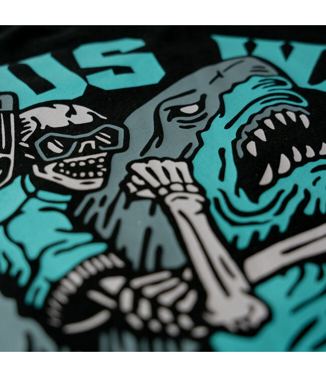 PRiDE or DiE DANGEROUS WATERS T-Shirt Baumwolle Schwarz