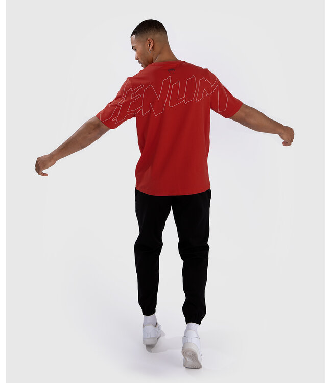 Venum Venum Snake Print T-Shirt Cotton Red