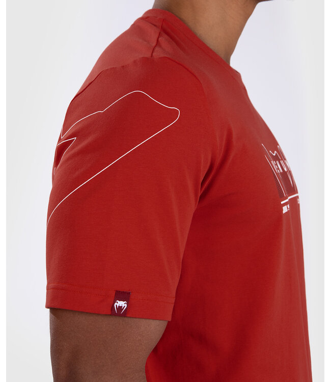 Venum T-shirt Snake Print Katoen Red