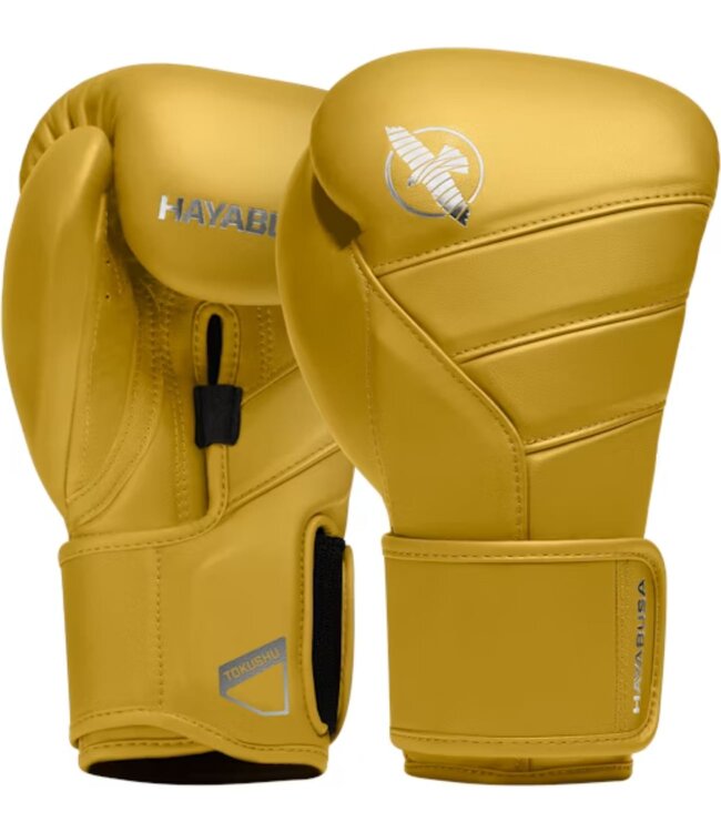 Hayabusa Hayabusa T3 Kanpeki Leder Boxhandschuhe Tiger Yellow