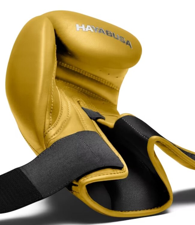 Hayabusa T3 Kanpeki Lederen Bokshandschoenen Tiger Yellow