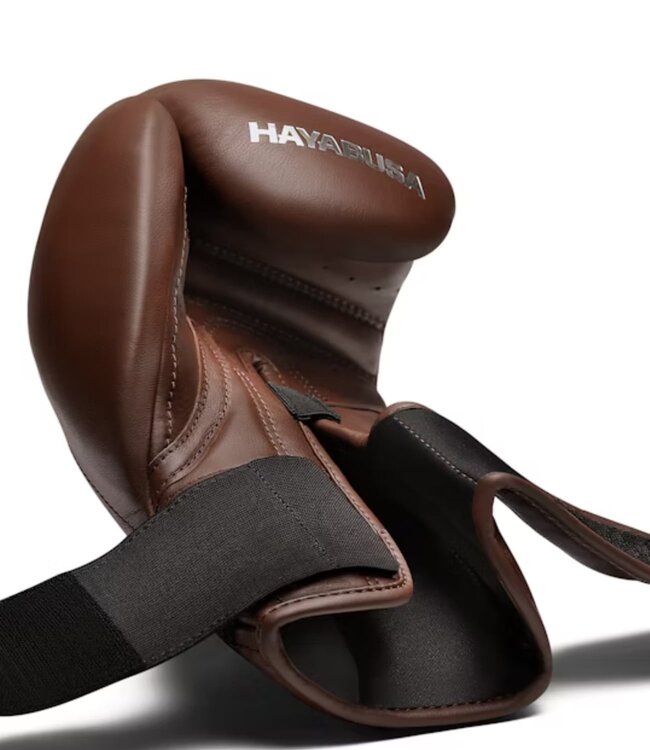 Hayabusa T3 Kanpeki Leather Boxing Gloves Walnut Brown