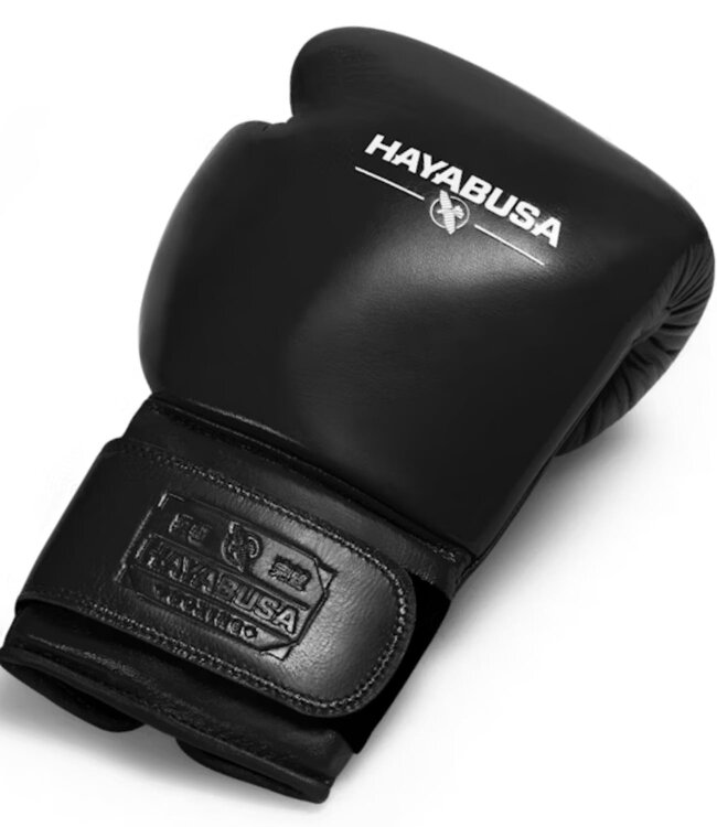 Hayabusa Pro Leren Bokshandschoenen Zwart