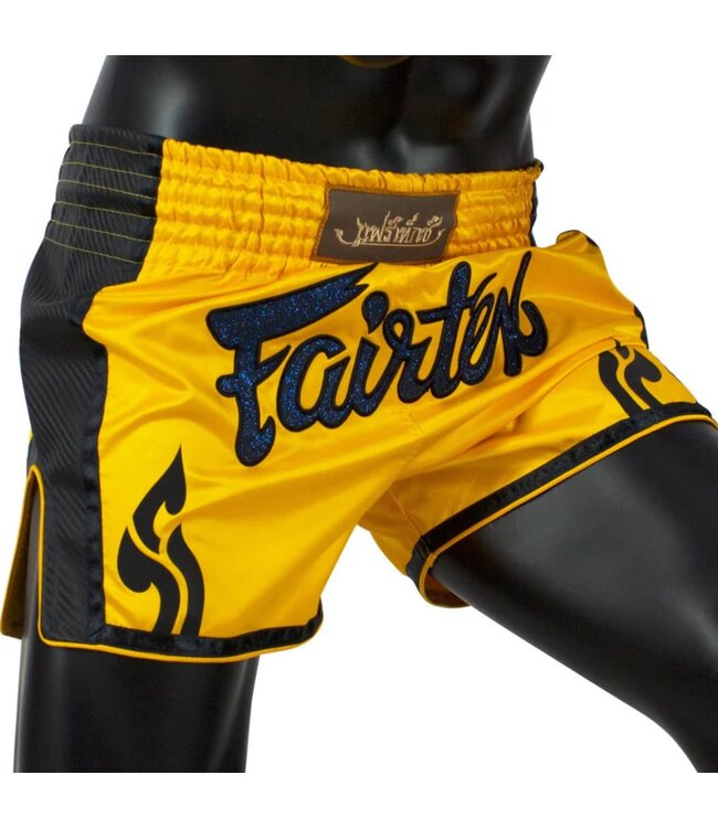 Fairtex Fairtex Kickboxing Muay Thai Shorts Satoru Gelb