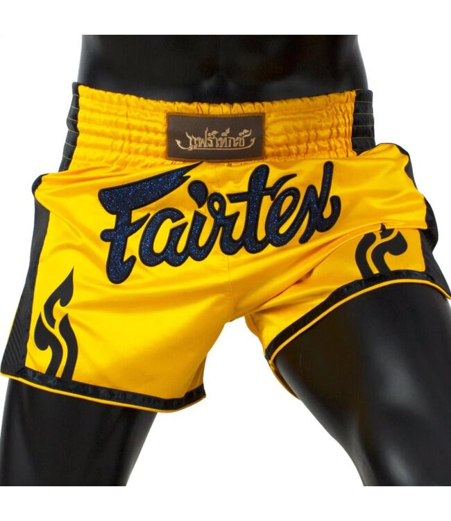 Fairtex Fairtex Kickboxing Muay Thai Shorts Satoru Gelb