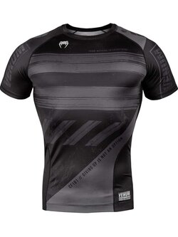 Venum Venum Amrap Rash Guard Zwart Grijs Compressie Shirts Venum