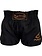 PunchR™  PunchR™ Classic Muay Thai Kickbox Shorts Schwarz Gold