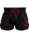 PunchR™  PunchR™ Classic Muay Thai Kickbox Shorts Schwarz Rot