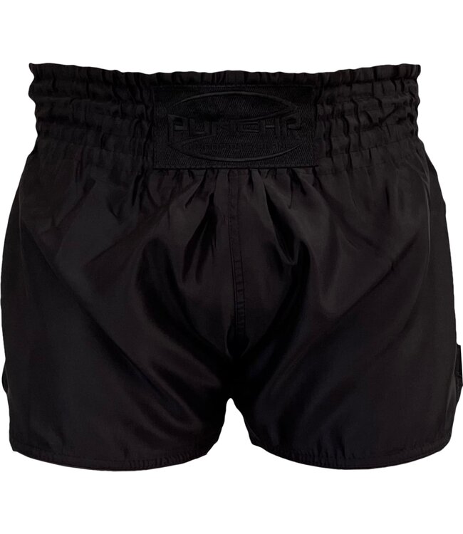 PunchR™  PunchR™ Muay Thai Shorts Plain Zwart