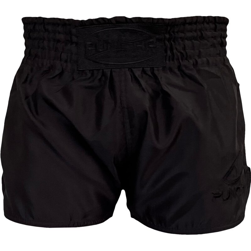 PunchR™  PunchR™ Classic Muay Thai Kickboxing Shorts Black