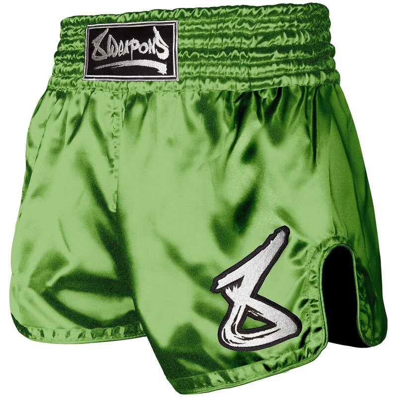 8 Weapons 8 WEAPONS Strike Muay Thai Kickboxing Shorts Apple Green