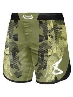8 Weapons 8 WEAPONS Fight Shorts Hit 2.0 Olivgrün Schwarz