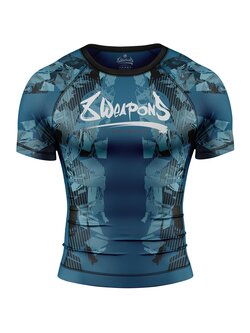 8 Weapons 8 WEAPONS Rashguard Hit 2.0 Navy Schwarz