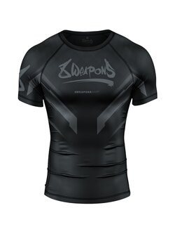 8 Weapons 8 WEAPONS Rashguard SHIFT Schwarz Matt