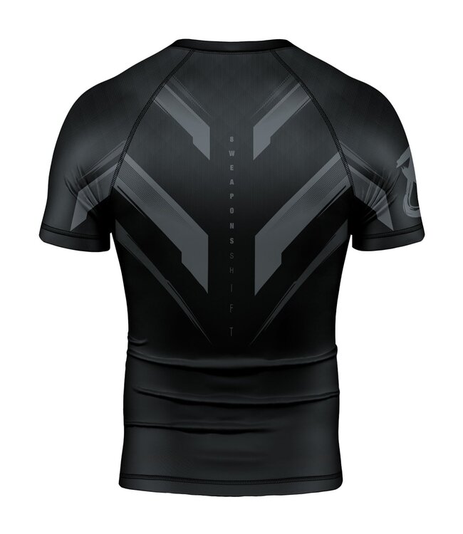 8 WEAPONS Rash Guard SHIFT Zwart Mat
