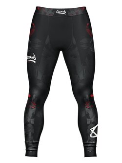 8 Weapons 8 WEAPONS Sports Leggings Tights Hit 2.0 Black Red