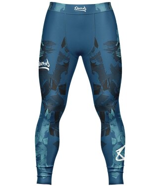 8 Weapons 8 WEAPONS Sportlegging Tights Hit 2.0 Navy Zwart