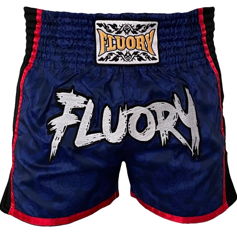 Fluory Fluory Muay Thai Short Kunlun Fights Blauw