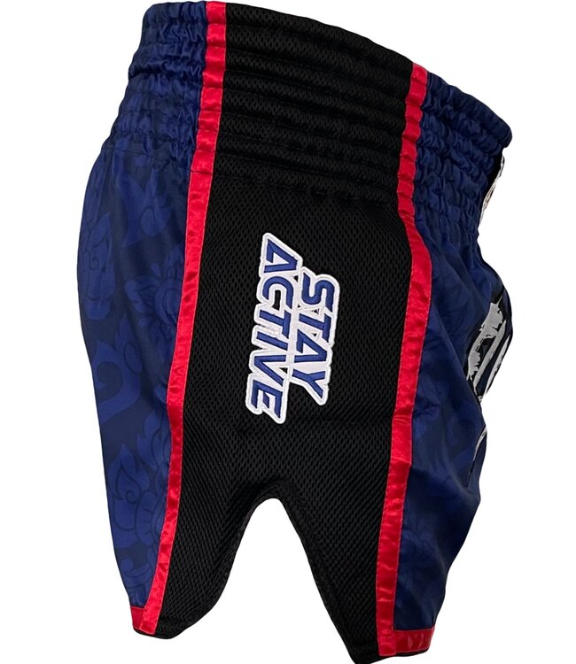 Fluory Fluory Muay Thai Short Kunlun Fights Blue