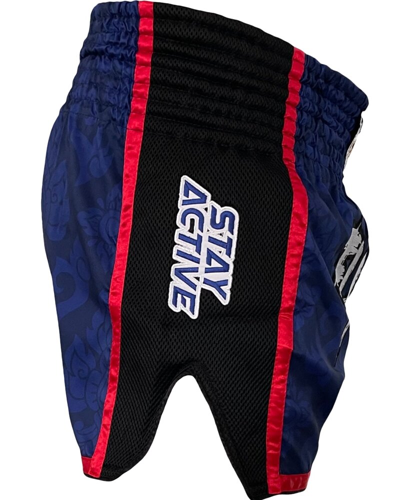 Fluory Fluory Muay Thai Short Kunlun Fights Blue